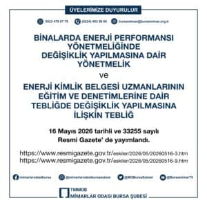 2026 Yılı Yapı Birim Maliyetleri