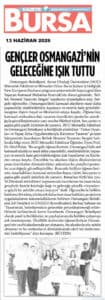 Osmangazi'nin Geleceği Gençlerle Şekilleniyor
