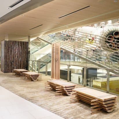 Ginza Six'ta Sürdürülebilir Ahşap Sanatı