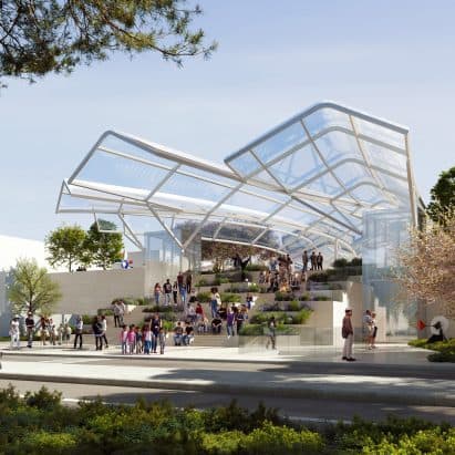 Getty Center Tram İstasyonu Yenilemesi