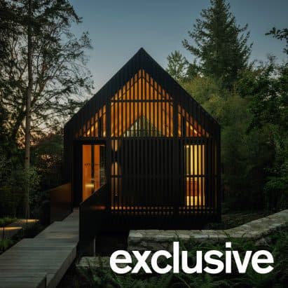 Vancouver Adası'nda Orman Stüdyosu Tasarımı