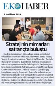 Mimarlar Odası Bursa Sosyal Etkinlikleri