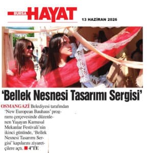 Bellek Nesnesi Tasarımı Sergisi Bursa'da