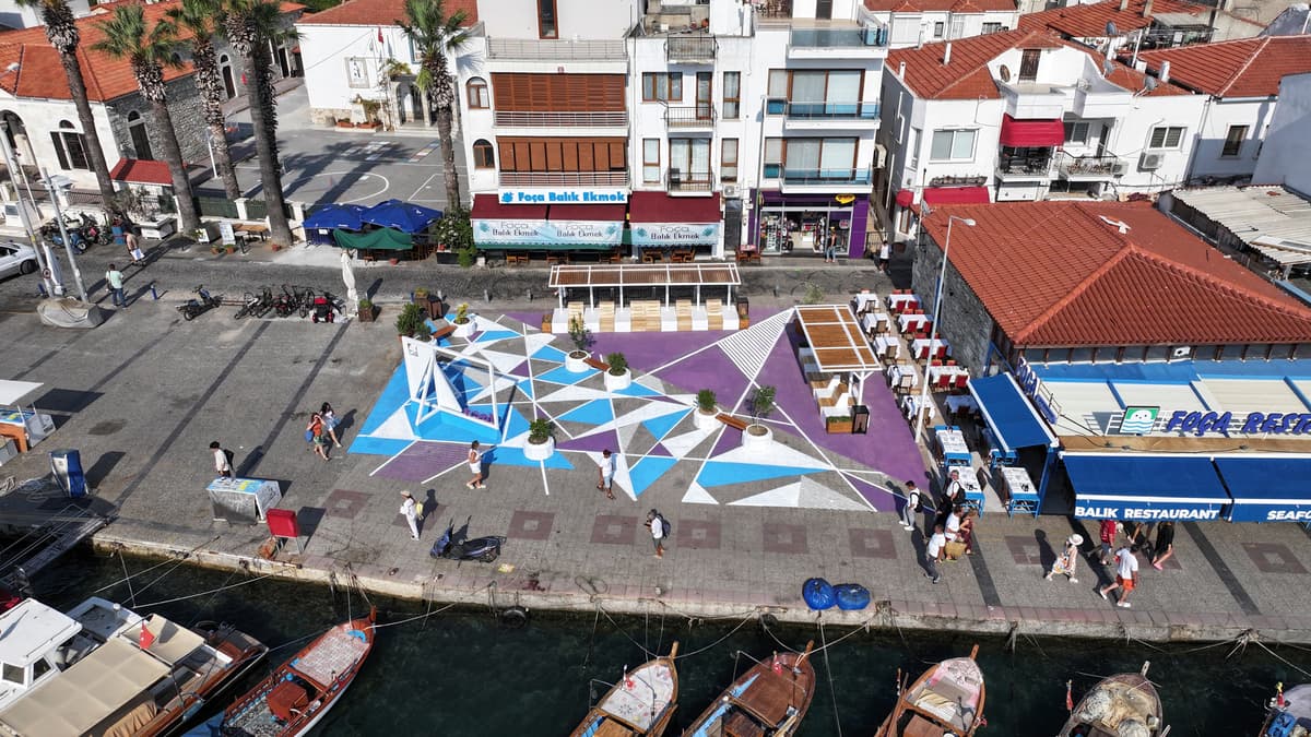 Foça Küçük Deniz Meydan Tasarımı