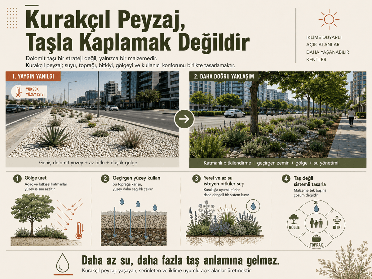 Kurakçıl Peyzaj Ve Sistem Tasarımı Yaklaşımı